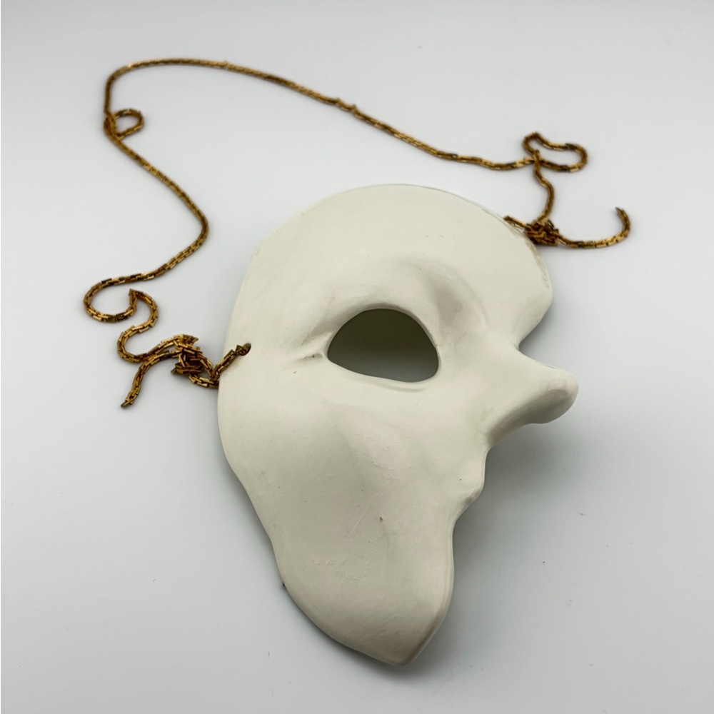 Phantom Of The Opera Half Ceramic Mask Original London Theatre